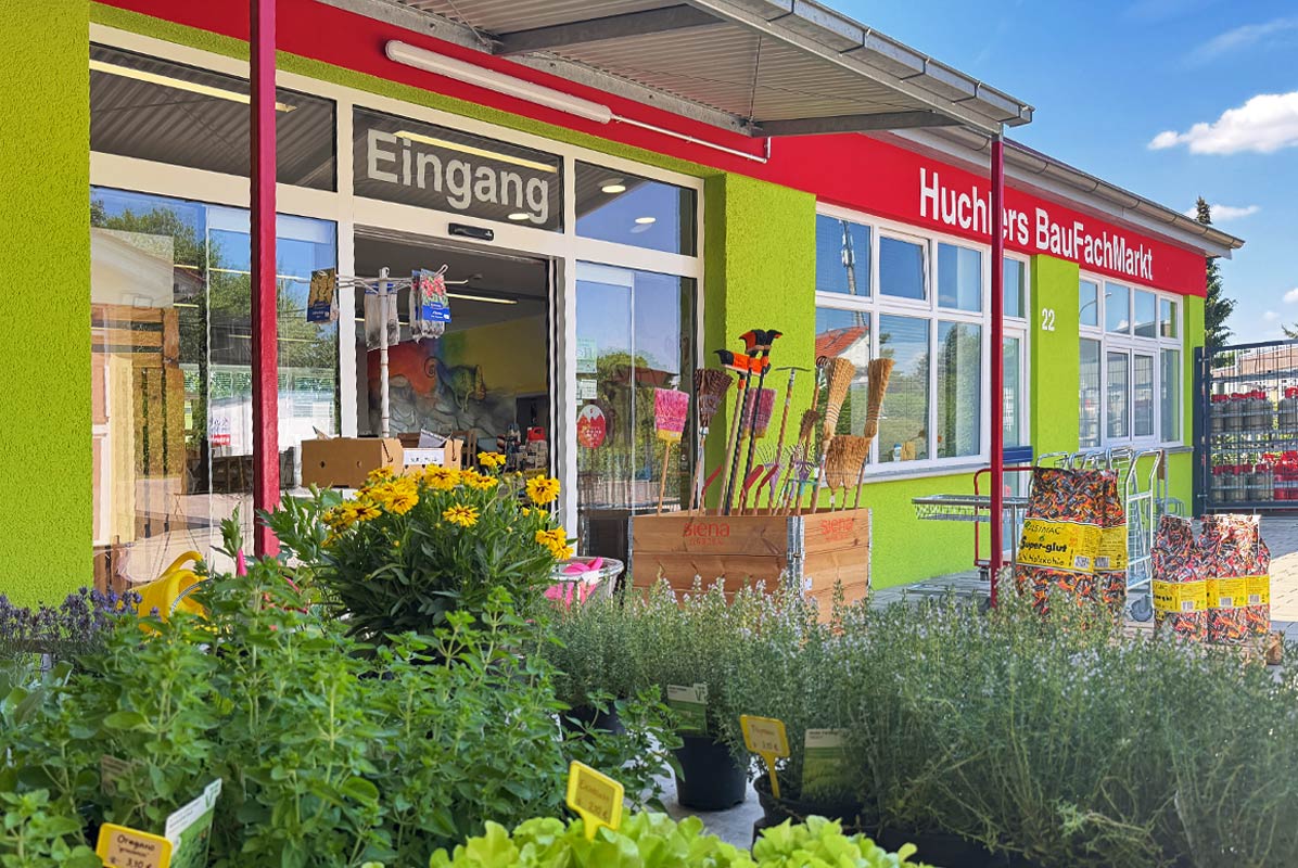 Huchler Baufachmarkt Aussenansicht